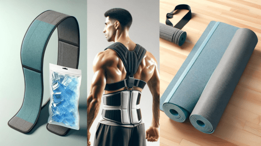 posture corrector belt, gel pack ice, yoga mat online