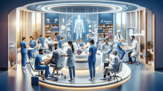 components of Amana Healthcare's multidisciplinary model